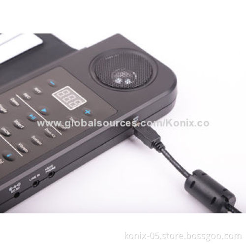 Portable digital piano for children